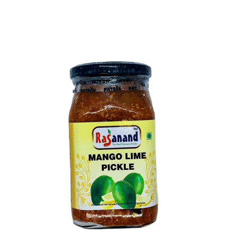 RASANAND MANGO LIME PICKLE – pikle z mango z limonką  500 GM