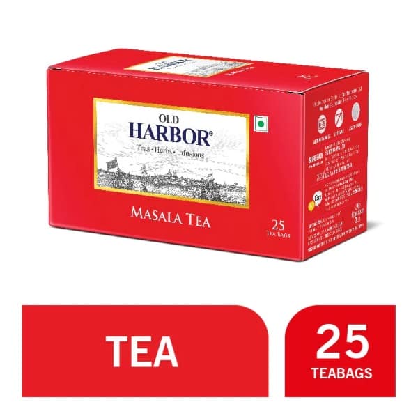 Old Harbor Masala Tea 25 Bags- czarna herbata z przyprawami Masala Tea (25 torebek)
