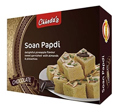 CHHEDA’S SOAN PAPDI CHOCOLATE- tradycyjny indyjski deser czekoladowy (indyjska chałwa) 250g