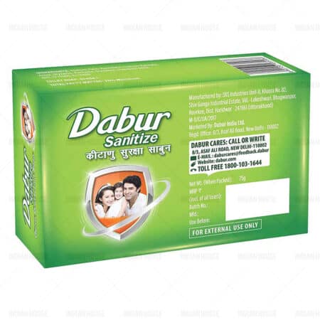 DABUR ANTISEPTIC SOAP – mydło antybakteryjne 75gm