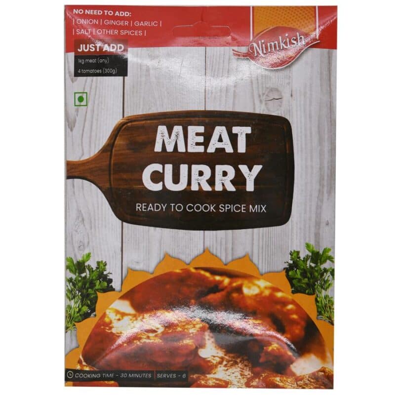 NIMKISH  MEAT CURRY MASALA – mieszanka do mięsnego curry 50 gm