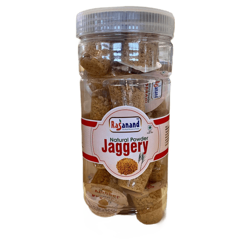 RASANAND JAGGERY POWDER – cukier trzcinowy mielony 300 GM
