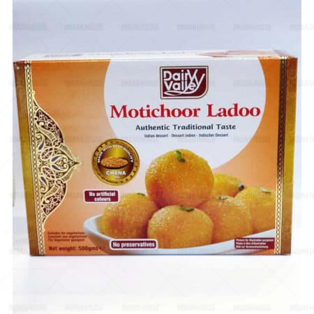 Dairy  Valley sweets  Motichoor Lado – deser- słodkie kule z maki z ciecierzycy 500g