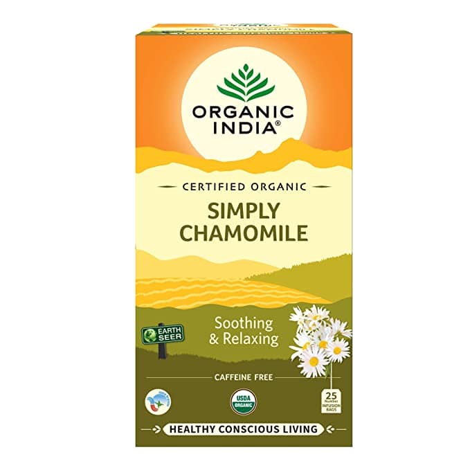 Organic India Simply Chamomile – herbata rumiankowa 25 torebek