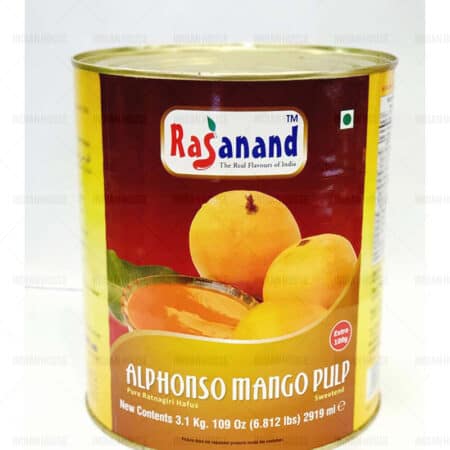 Alphonso Mango Pulp  – pulpa / przecier z mango 3,1 kg