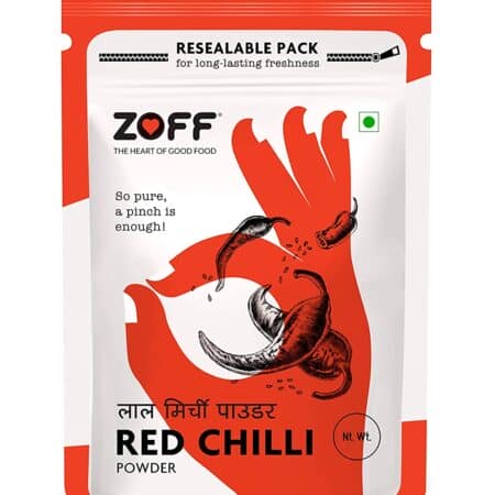 ZOFF RED CHILLI POWDER – czerwone chilli mielone 100gm