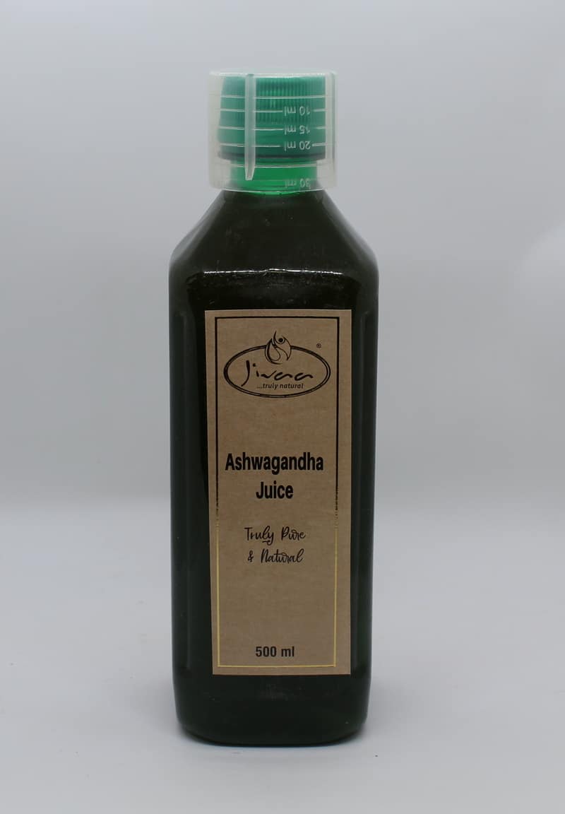 Ashwagandha JIVAA Juice – sok z Ashwagandhy 500 ml