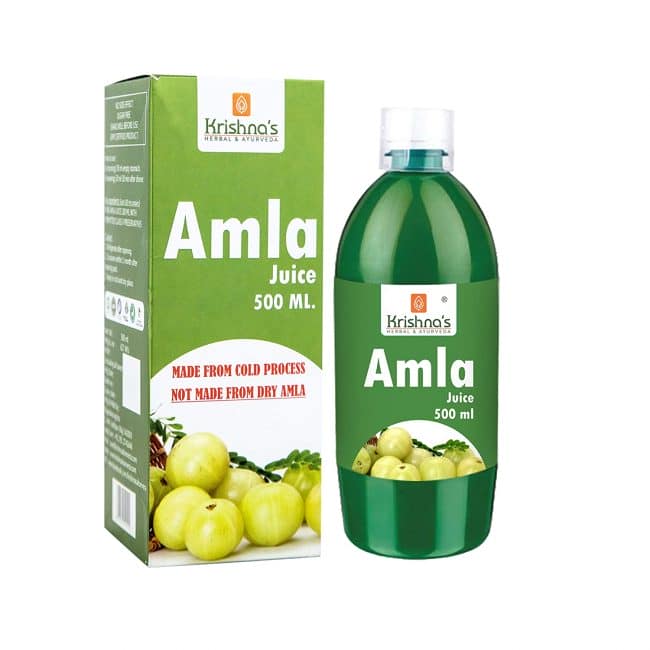 KRISHNA’S AMLA JUICE – sok z owoców amli 500 ml