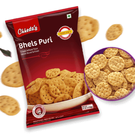 CHHEDA’S BHEL PURI’S PURI – ciasteczka z maki pszennej 170 gm