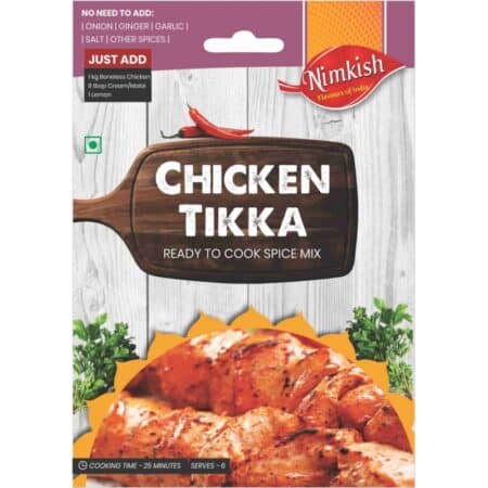 NIMKISH  CHICKEN TIKKA (DRY) 50GM- mieszanka do grillowanego kurczaka Tikka