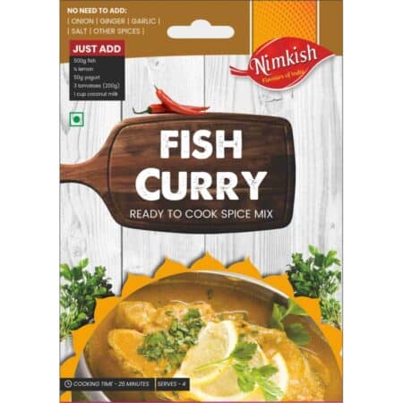 NIMKISH FISH CURRY MASALA- gotowa mieszanka przypraw do rybnego curry