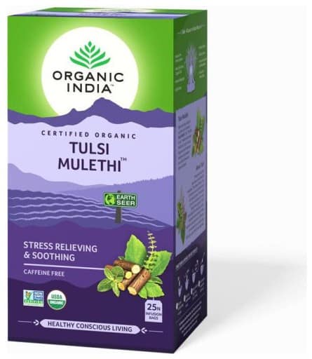 ORGANIC INDIA TEA MULETHI 25 BAGS/ ORGANIC INDIA herbata ziolowa MULETHI