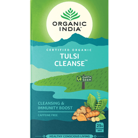 ORGANIC INDIA TULSI CLEANSE 25 BAG/ herbata ziołowa z tulsi oczyszczajaca 25 torebek