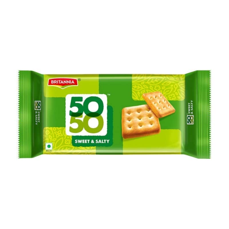 Britannia 50-50 Sweet and Salty – ciasteczka słodko słone 62 g