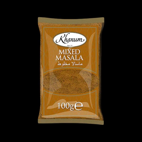Khanum mixed masala- mieszanka przypraw 100g