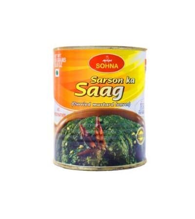 Sohna Sarson Ka Saag- curry z liści gorczycy i szpinaku 800 g